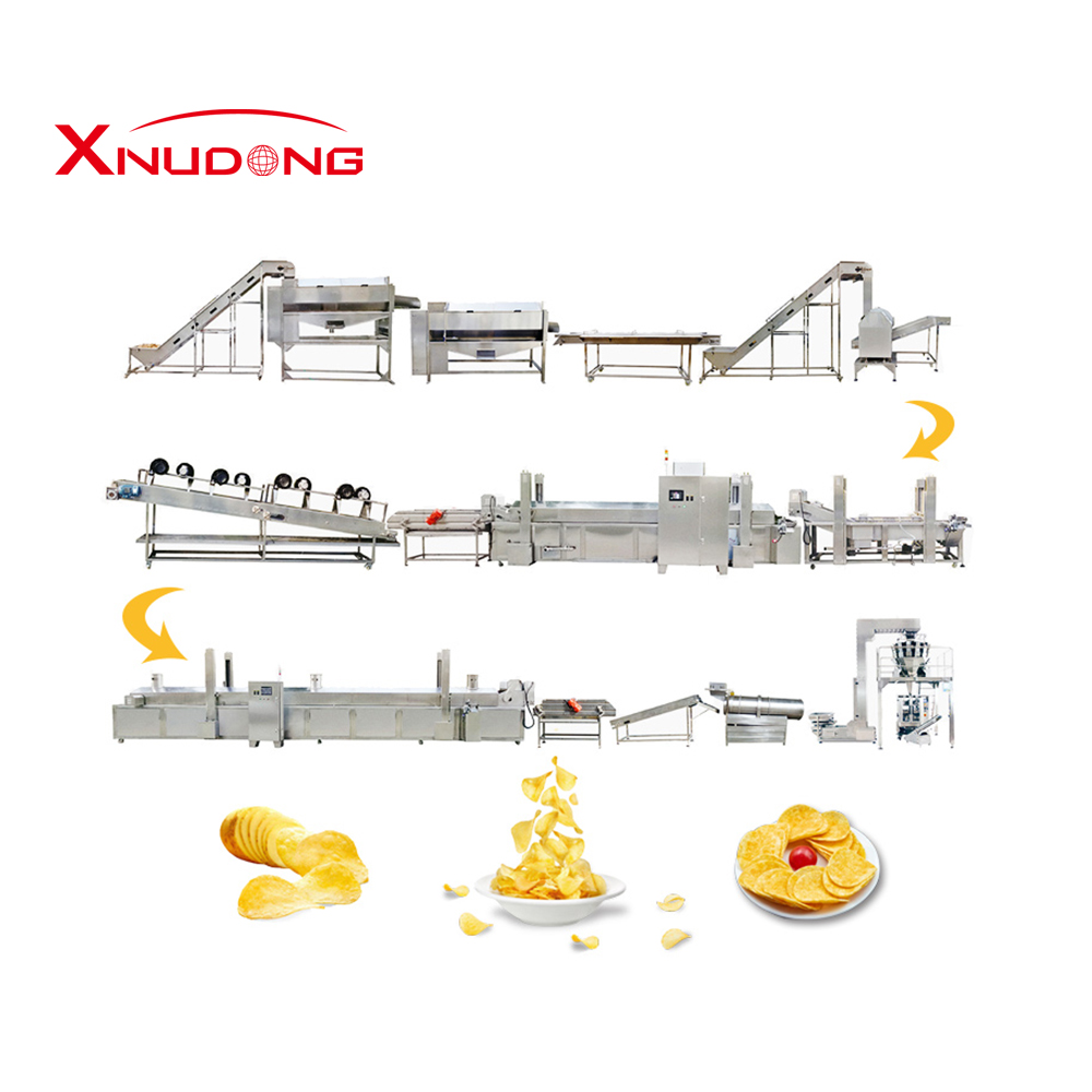 新旭東全自動(dòng)薯片生產(chǎn)線(xiàn)